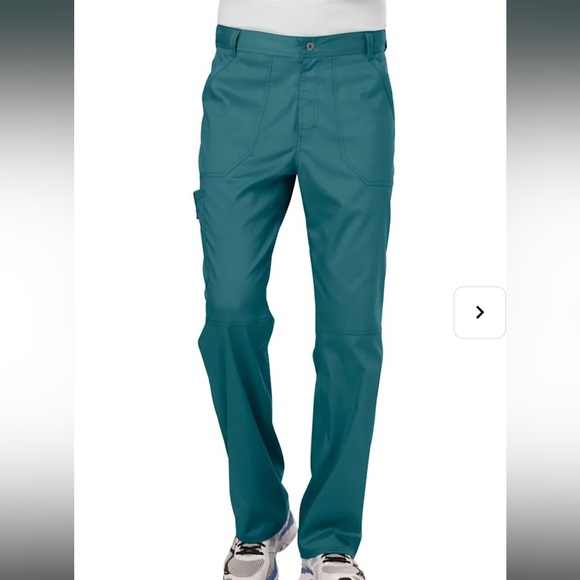 Cherokee Men’s Drawstring Cargo Pants Caribbean Blue - Picture 1 of 11